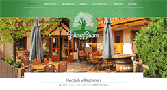 Desktop Screenshot of gasthof-kellermann.de